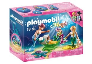 70100 PLAYMOBIL® Magic, Семейство русалок цена и информация | Конструкторы и кубики | pigu.lt