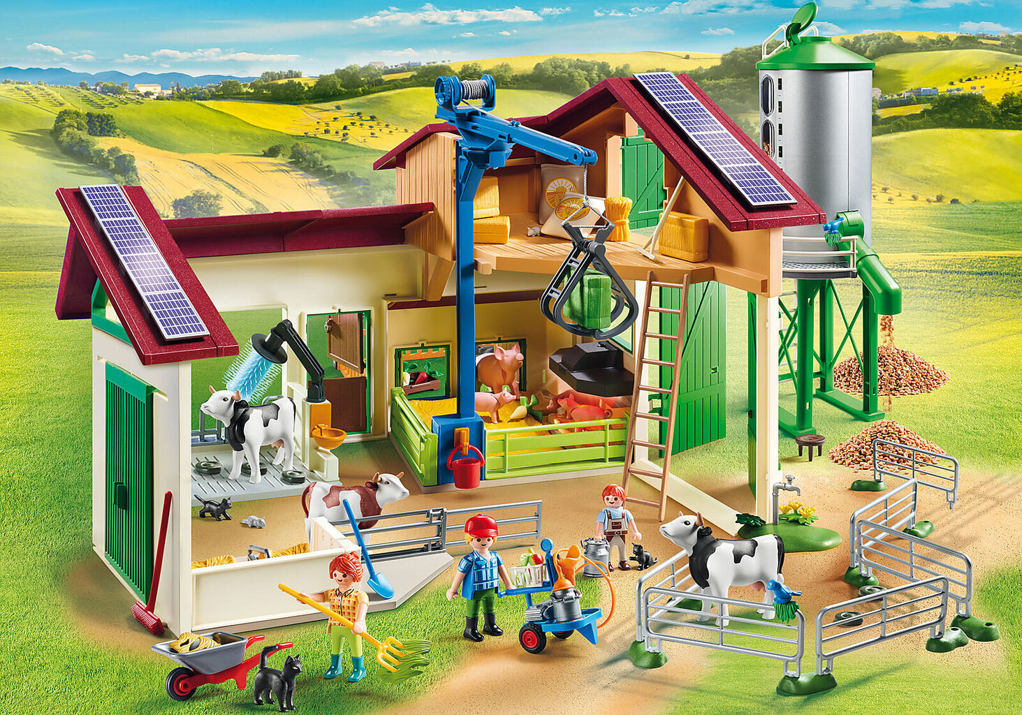 70132 PLAYMOBIL® Country, Ferma su gyvūnais цена и информация | Konstruktoriai ir kaladėlės | pigu.lt