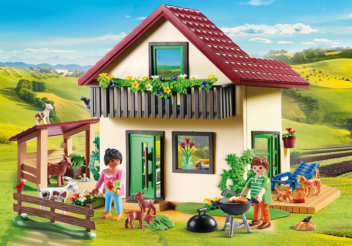 70133 PLAYMOBIL® Country, Kaimo namelis kaina ir informacija | Konstruktoriai ir kaladėlės | pigu.lt