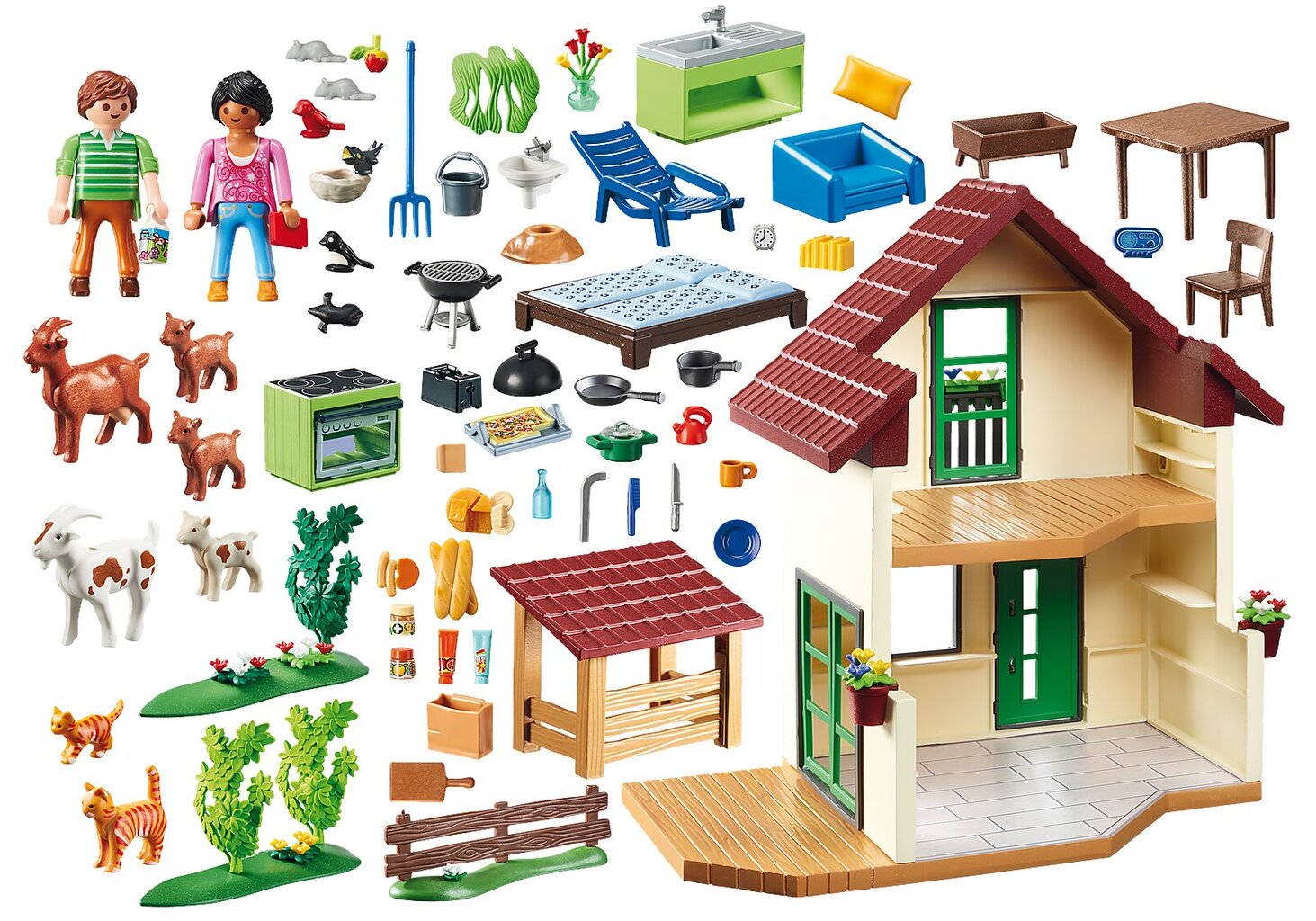 70133 PLAYMOBIL® Country, Деревенский домик цена | pigu.lt