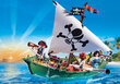 70151 PLAYMOBIL® Pirates, Piratų laivas su povandeniniu varikliu цена и информация | Konstruktoriai ir kaladėlės | pigu.lt