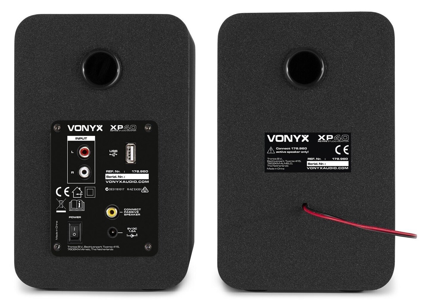 Vonyx XP40 kaina ir informacija | Garso kolonėlės | pigu.lt