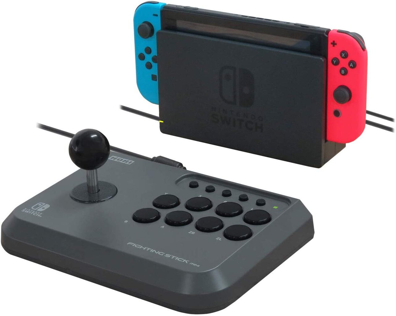 Hori Fighting Stick Mini (Switch) kaina ir informacija | Žaidimų pultai  | pigu.lt