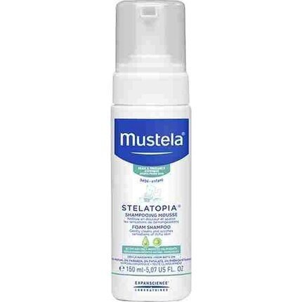 Putojantis šampūnas Mustela Stelatopia 150 ml цена и информация | Kosmetika vaikams ir mamoms | pigu.lt