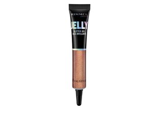 Жидкие тени для век Rimmel London Jelly Glitter 11 мл, 300 Long Island цена и информация | Тушь, средства для роста ресниц, тени для век, карандаши для глаз | pigu.lt