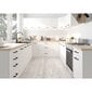 Virtuvinių spintelių komplektas NORE Olivia 1.8, baltas kaina ir informacija | Virtuvės baldų komplektai | pigu.lt