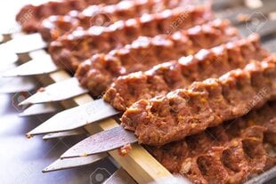 Kebabo iešmas, 2mm metalo storis, 1 vnt. kaina ir informacija | Grilio, šašlykinių priedai ir aksesuarai | pigu.lt