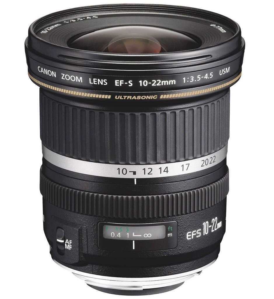 Canon EF-S 10-22mm f/3.5-4.5 USM kaina ir informacija | Objektyvai | pigu.lt