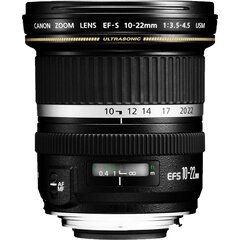 Canon EF-S 10-22mm f/3.5-4.5 USM kaina ir informacija | Objektyvai | pigu.lt