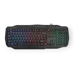 Nedis GCK41100BKUS Gaming Combo Kit 4-in-1 kaina ir informacija | Klaviatūros | pigu.lt