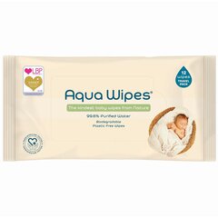 Aqua Wipes влажные салфетки, 12 шт. цена и информация | Одноразовые пеленки и влажные салфетки | pigu.lt