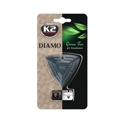 K2 DIAMO GREEN TEA - ароматическая подвеска цена и информация | Освежители воздуха для салона | pigu.lt