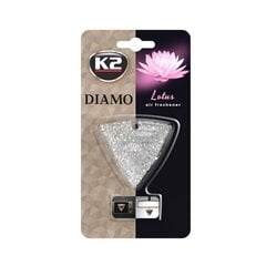 K2 DIAMO LOTUS - ароматическая подвеска цена и информация | Освежители воздуха для салона | pigu.lt