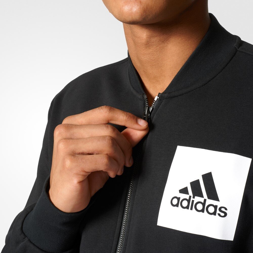 Vyriškas džemperis Adidas ESS Bomber FT цена и информация | Džemperiai vyrams | pigu.lt