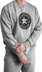 Джемпер Converse Chuck Patch Graphic Crew VGH Grey цена и информация | Мужские толстовки | pigu.lt