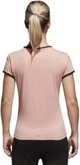 Блуза Adidas W Sid Slim Tee Pink Black цена и информация | Спортивная одежда для женщин | pigu.lt