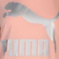 Блузка Puma Classics Logo Tee Pink цена и информация | Puma Женская одежда | pigu.lt