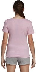 Блузка Adidas Linear Tee II Pink цена и информация | Спортивная одежда женская | pigu.lt