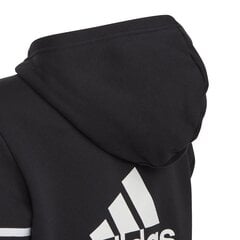 Adidas Джемпер для подростков Yb Sid Fz Hoodie Black цена и информация | Свитеры, жилетки, пиджаки для мальчиков | pigu.lt