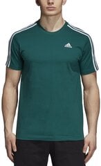 Adidas Футболка Ess 3S Tee Noble Green цена и информация | Adidas Мужская одежда | pigu.lt