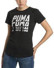 Puma Блуза Font Graphic Tee Black цена и информация | Puma Женская одежда | pigu.lt