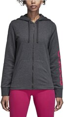 Adidas Джемпер Ess Lin Fz Hoodie Grey цена и информация | Женские толстовки | pigu.lt