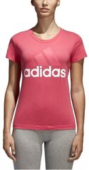 Adidas Блузка Essentials Linear Pink цена и информация | Спортивная одежда для женщин | pigu.lt