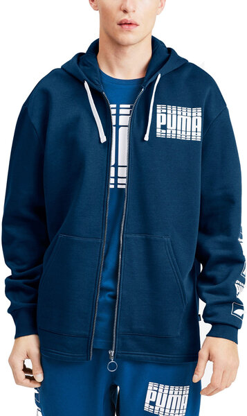 Puma Джемпер Rebel Bold FZ Hoody FL Blue цена | pigu.lt