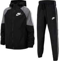 Детский спортивный костюм Nike B Nsw Woven Track Suit Black Grey цена и информация | Комплекты для мальчиков | pigu.lt