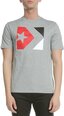 Футболка Star Converse Chevron Tri Color Tee Grey