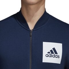 Джемпер Adidas Ess Bomber Blue цена и информация | Мужские толстовки | pigu.lt