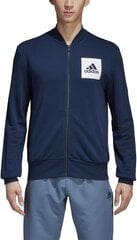 Джемпер Adidas Ess Bomber Blue цена и информация | Мужские толстовки | pigu.lt