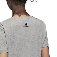 Блуза Adidas AOP Linear Tee Grey Heather цена и информация | Футболка Мы здесь | pigu.lt