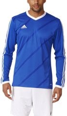 Футбольная майка Adidas Tabela 14 Long Sleeve Blue цена и информация | Мужские футболки | pigu.lt