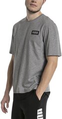 Футболка Puma Rebel Tee Grey Black цена и информация | Мужские футболки | pigu.lt