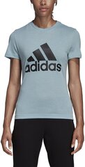 Adidas Блуза W Mh Bos Tee Blue цена и информация | Спортивная одежда женская | pigu.lt