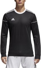 Футбольная майка Adidas Squad 17 Jsy Ls Black цена и информация | Футболка мужская | pigu.lt