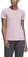Adidas Блуза W E 3S Slim Tee Pink цена и информация | Спортивная одежда для женщин | pigu.lt