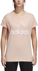 Palaidinė Adidas Ess Lin Lo Tee kaina ir informacija | Sportinė apranga moterims | pigu.lt