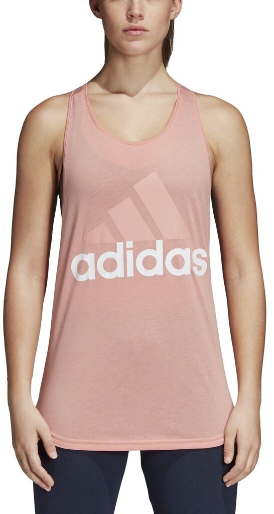 Palaidinė Adidas Ess Lin Lo Tank kaina ir informacija | Sportinė apranga moterims | pigu.lt