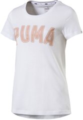 Футболка Puma Athletic Tee Grey цена и информация | Футболка женская | pigu.lt