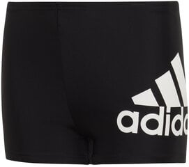 Adidas Плавки для подростков Ya Bos Boxer Black цена и информация | Плавки для мальчиков | pigu.lt