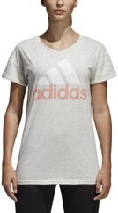 Adidas Блуза Ess Lin Lo Tee White цена и информация | Спортивная одежда для женщин | pigu.lt