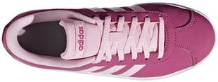 Adidas Обувь для подростков VL Court 2.0 K Pink цена и информация | Спортивная обувь, кроссовки для женщин | pigu.lt