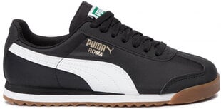Puma Обувь для подростков Roma Basic Summer Black White цена и информация | Детская спортивная обувь | pigu.lt
