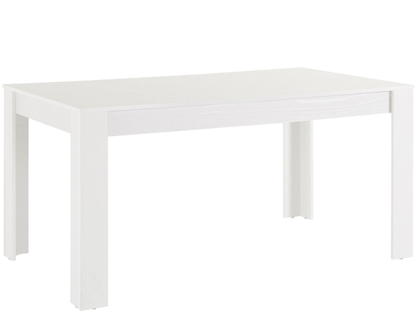 Valgomojo stalas Notio Living Lori 160, baltas kaina ir informacija | Virtuvės ir valgomojo stalai, staliukai | pigu.lt