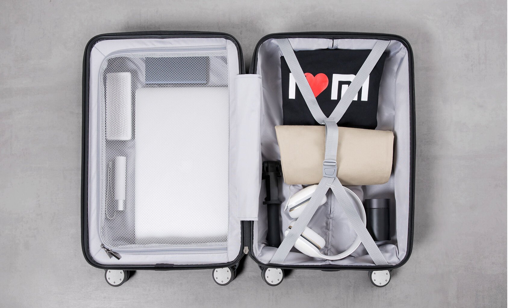 Mažas lagaminas Xiaomi Mi S, mėlynas kaina ir informacija | Lagaminai, kelioniniai krepšiai | pigu.lt