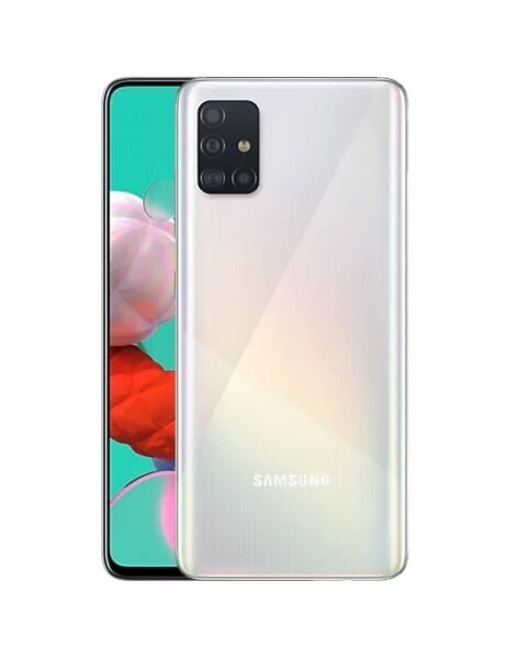 Samsung Galaxy A51, 128GB, Dual SIM, White kaina ir informacija | Mobilieji telefonai | pigu.lt