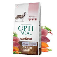 OPTIMEAL™. Полноценный беззерновой сухой корм для взрослых собак всех пород - утка с овощами, 10 кг. цена и информация |  Сухой корм для собак | pigu.lt