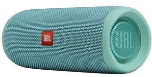 JBL Flip 5, Бирюза цена и информация | Аудиоколонки | pigu.lt